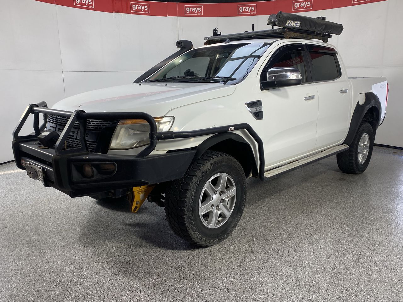 2012 Ford Ranger XLT 4X4 PX Turbo Diesel Manual Dual Cab Auction (0001 ...