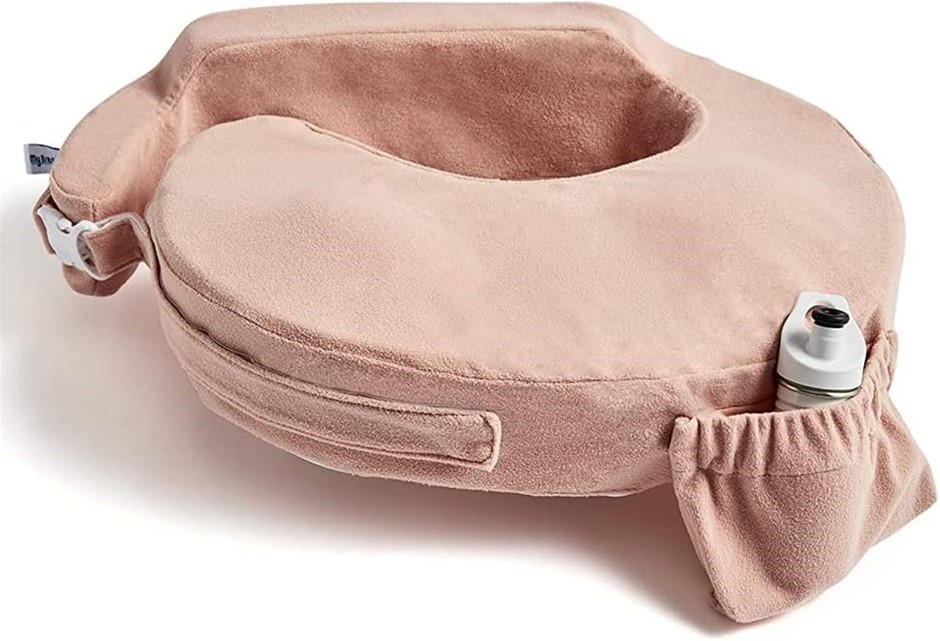 MY BREST FRIEND Deluxe Breastfeeding Pillow, Soft Rose. NB: Damaged Packagi
