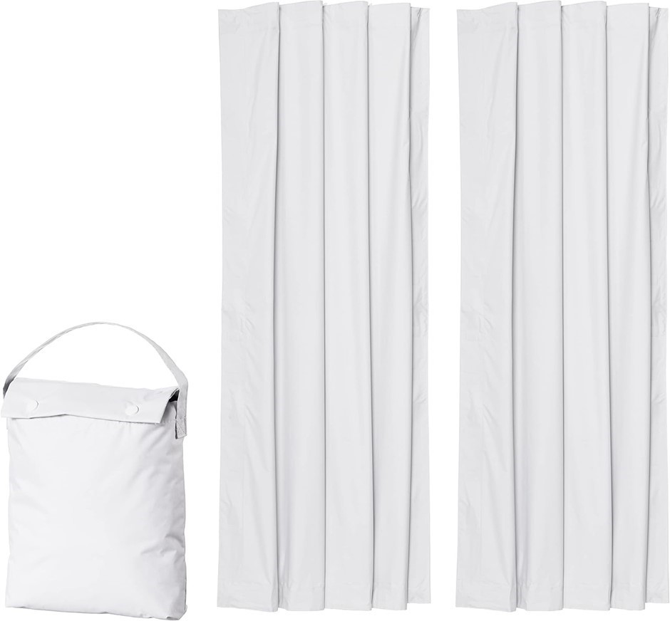 Pack of 2 x AMAZON BASICS Portable Window Blackout Curtain Shade with Sucti