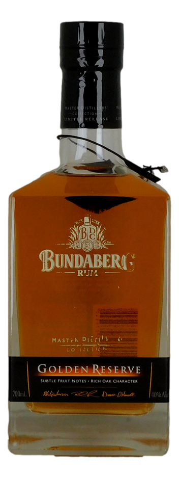 Bundaberg Rum MDC 3 (Golden Reserve) #ER 01863 (1x 700mL), QLD.
