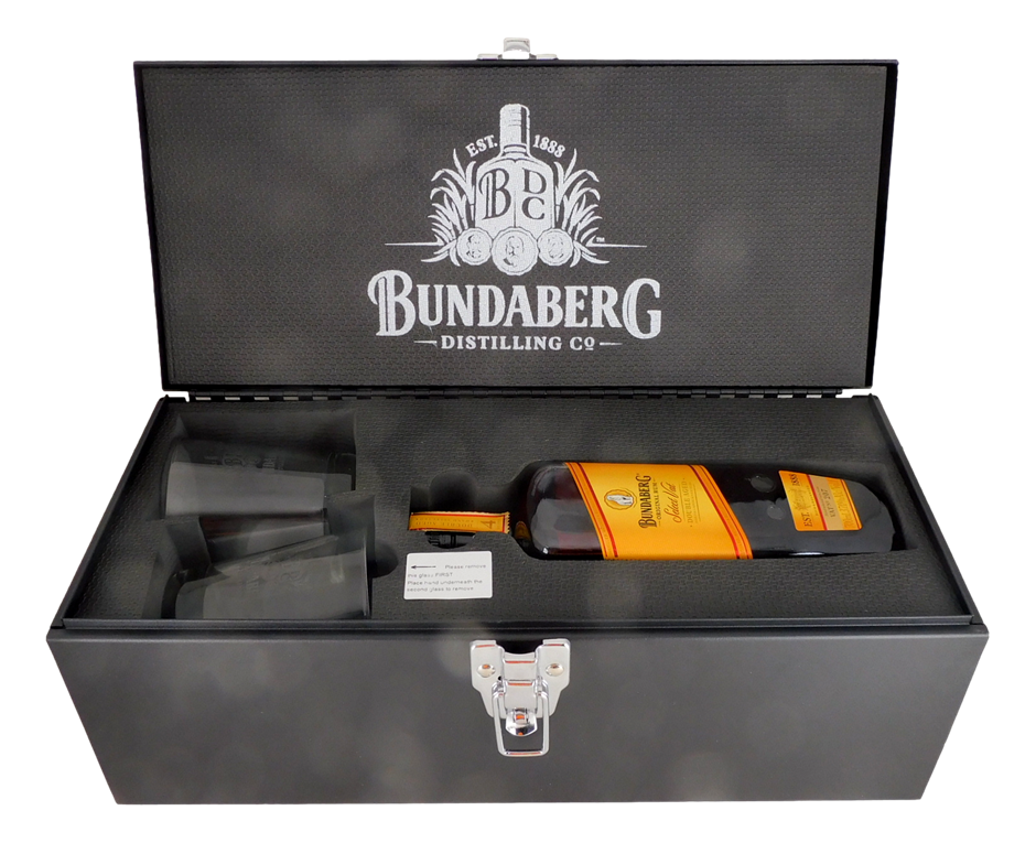 Bundaberg Rum Toolbox Select Vat No. 207 4Yrs. (1x 700mL