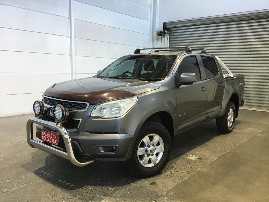 2012 Holden Colorado 4X4 LT RG Turbo Diesel Manual Dual Cab