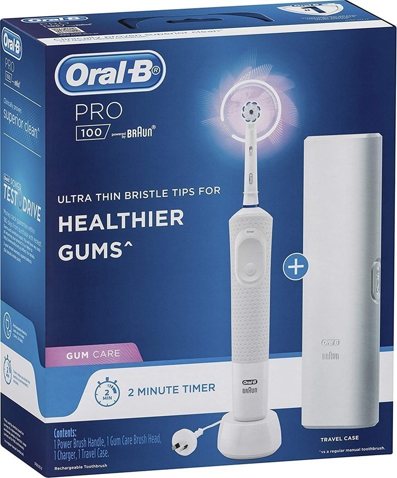 ORAL-B Pro 100 Gum Care Electric Toothbrush.