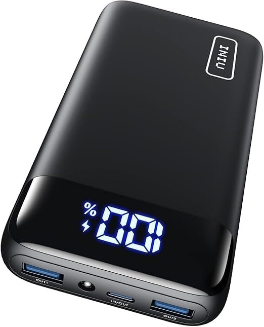 INIU Power Bank, 22.5W 20000mAh USB C in & Out Portable Charger Fast Chargi