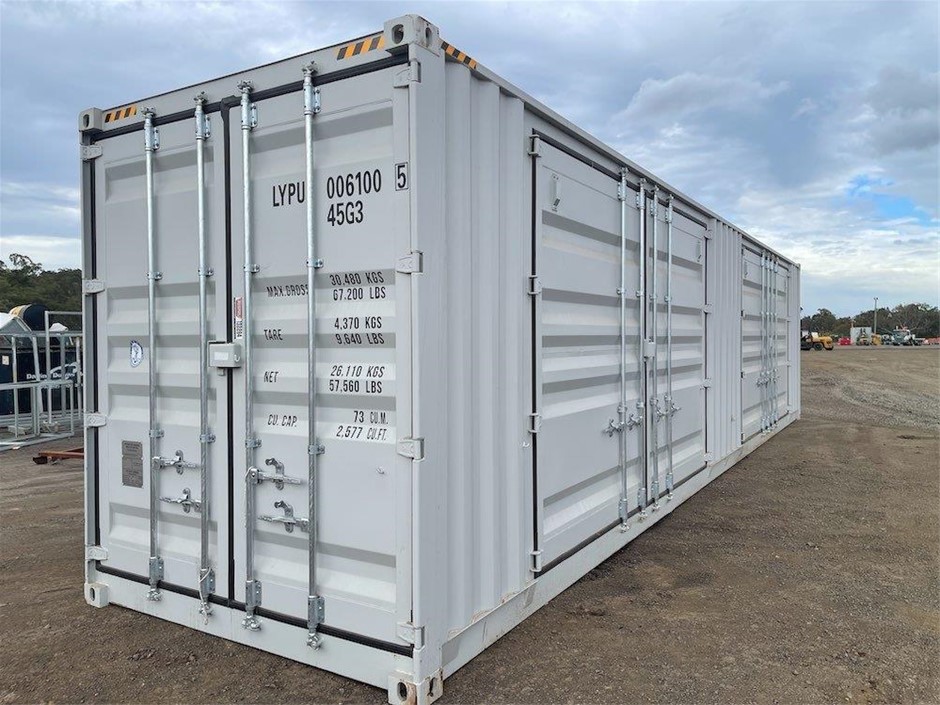 No Reserve 2025 40ft 2 Door Container - Sydney (Unused)