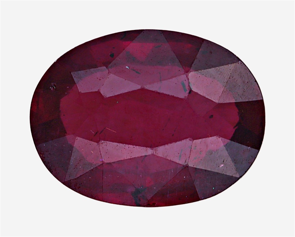 6.22 Carats Red Rhodolite Garnet