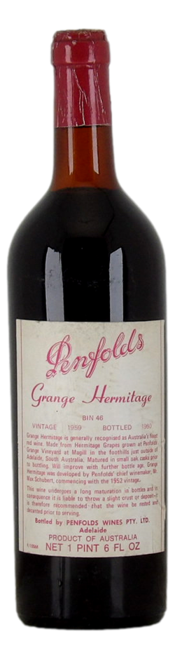 Penfolds Grange – Buyer’s Premium Only 10% Lowest in Aus
