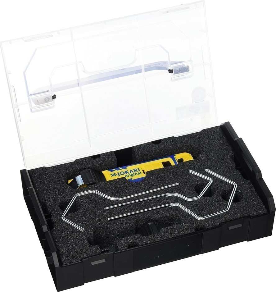 JOKARI Cable Knife 4-70 Set, Yellow/Black. T7100.  You must be 18 years o