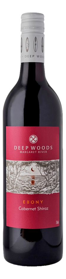Deep Woods Ebony Cabernet Shiraz 2021 (6