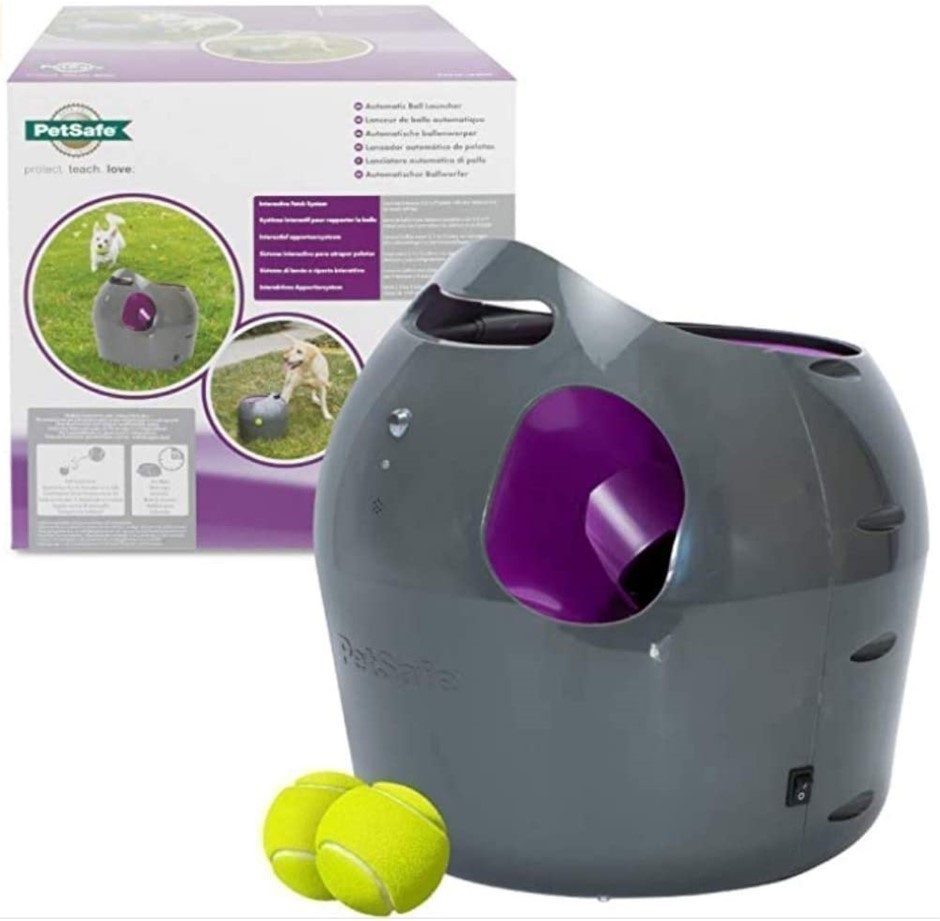 PETSAFE Automatic Ball Launcher Dog Toy.