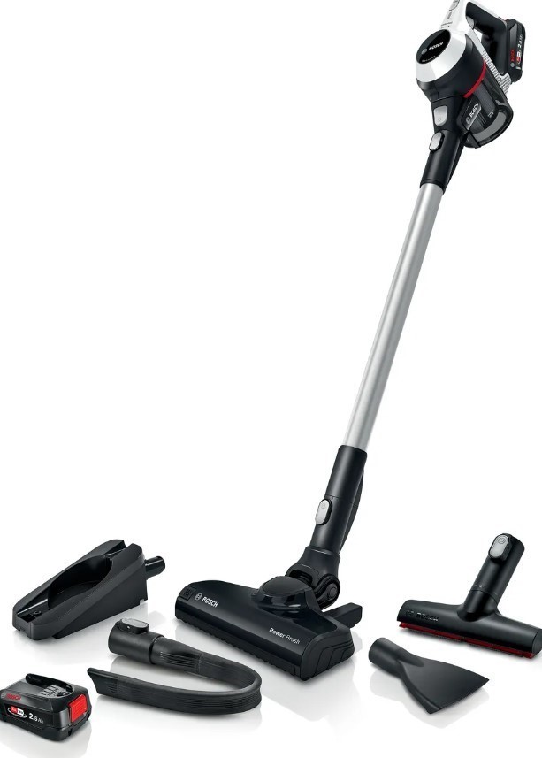 BOSCH Series 6 Rechargeable Vacuum Cleaner, Unlimited White. NB: Has Been U