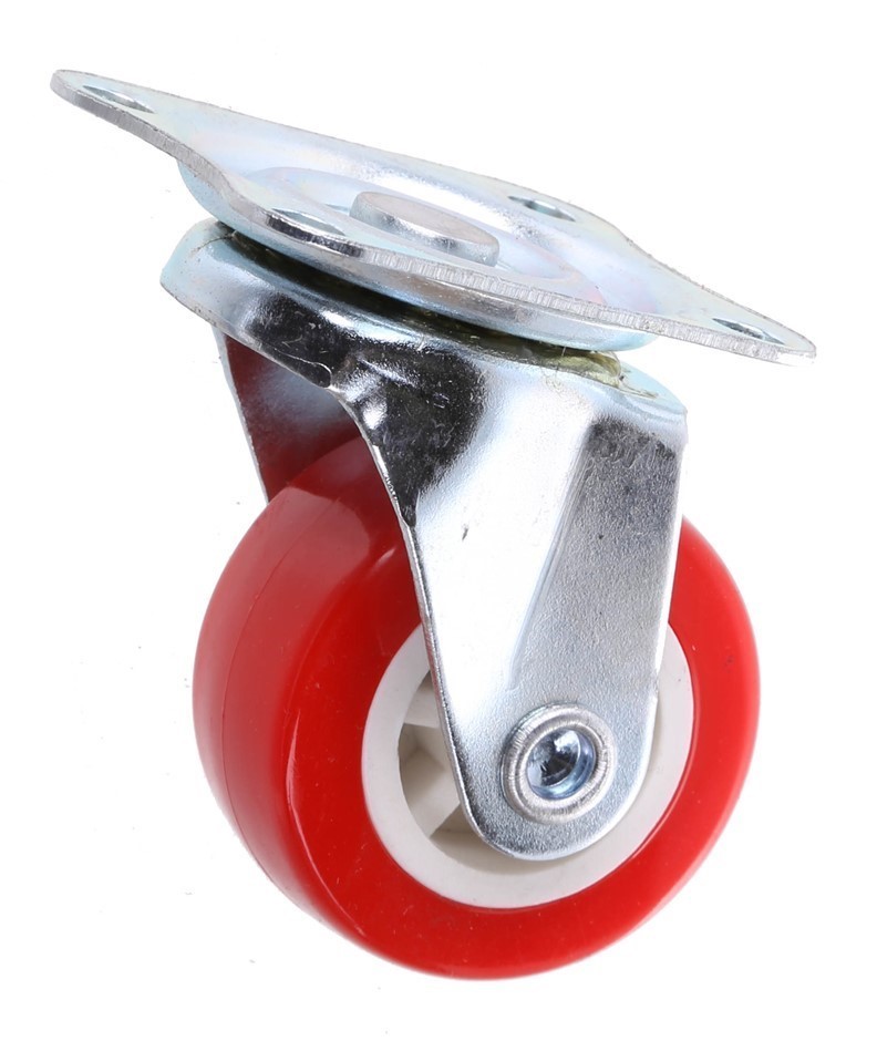 12 x Swivel Castor Wheels 35mm PU Wheels.