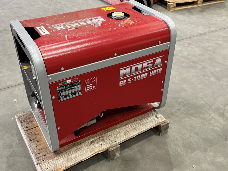 Mosa Petrol Generator Auction (0003-5060910) | Grays Australia