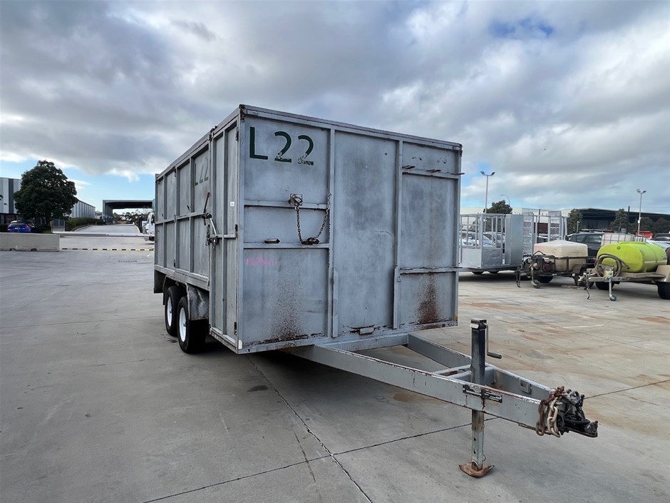 2017 Ramco Box Trailer & 2018 PakenhamTrailers Plant Trailer