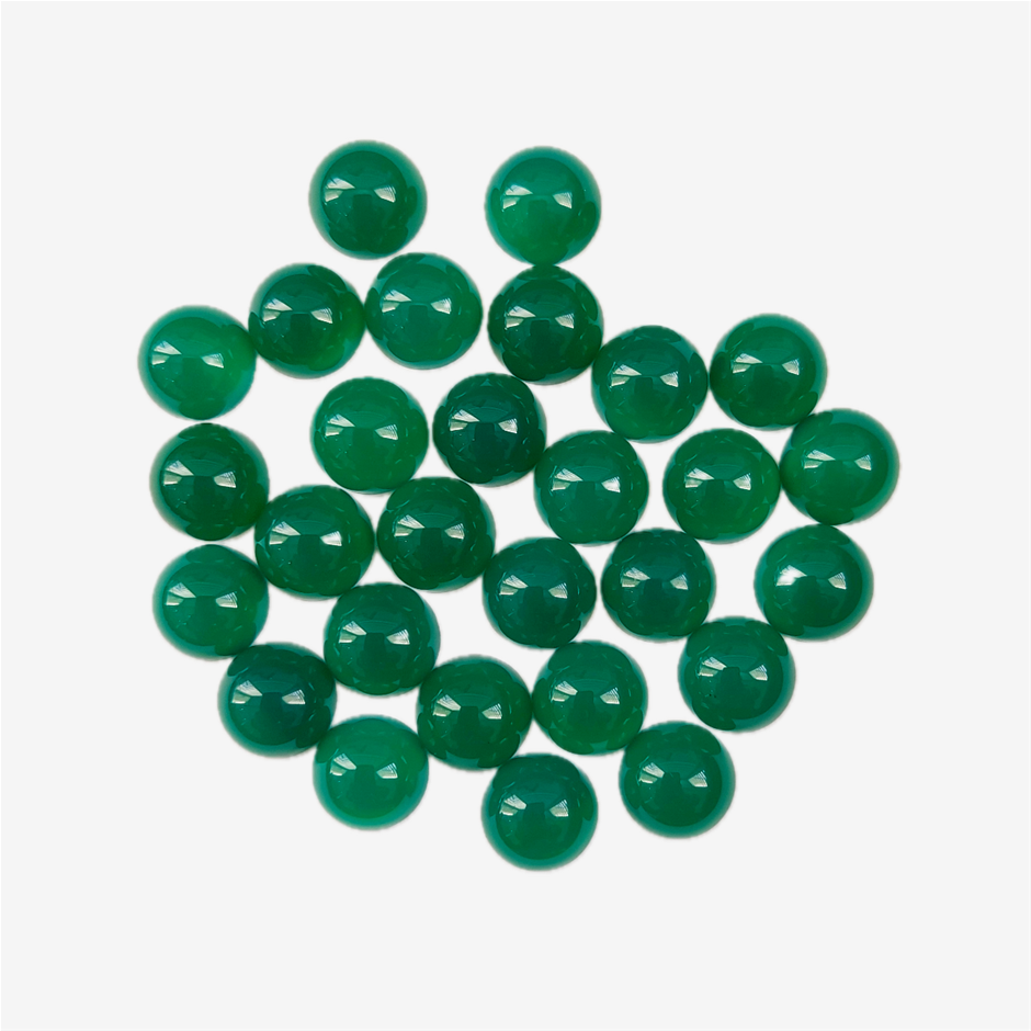 12mm Green Agate