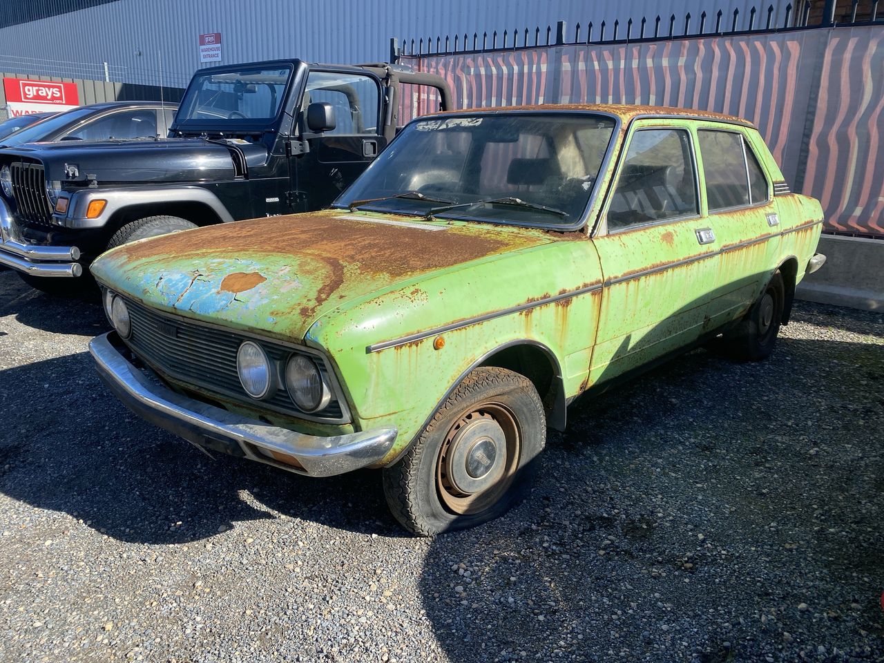 1976 Fiat 132 Manual Sedan