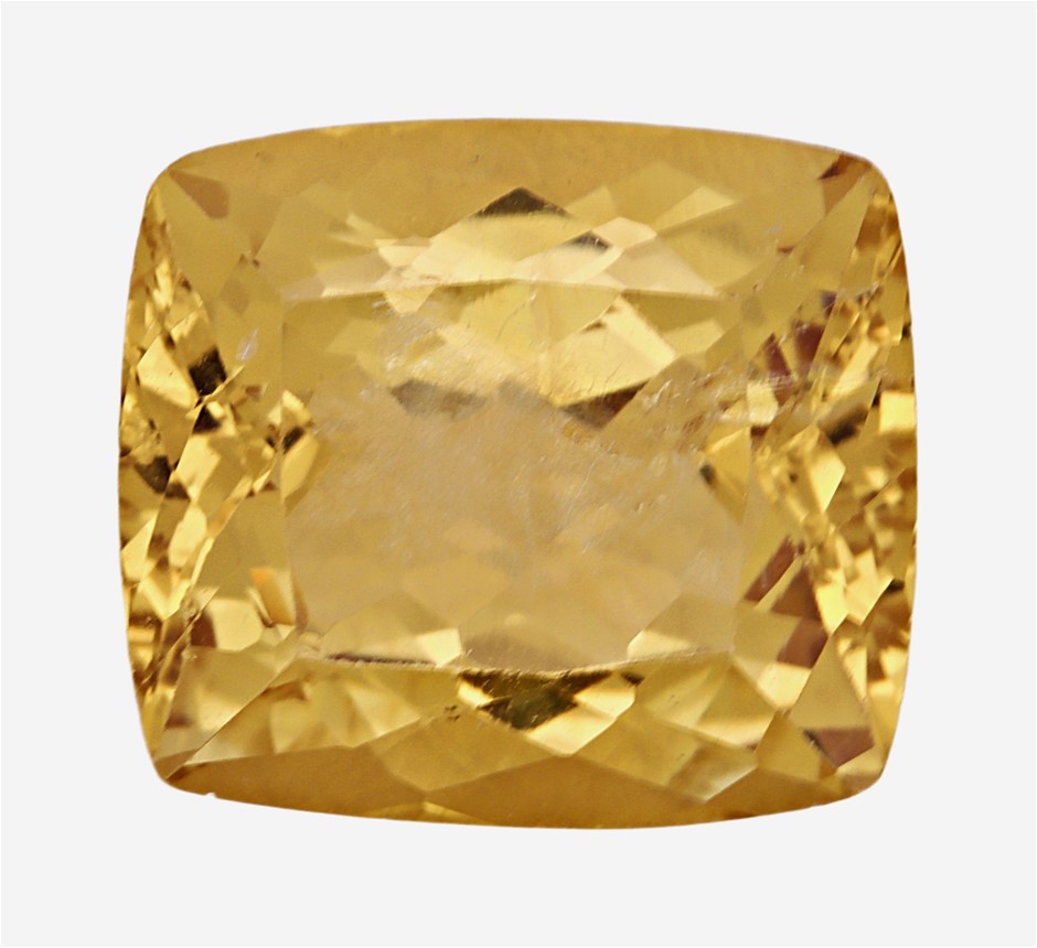 8.30 Carats Yellow Beryl
