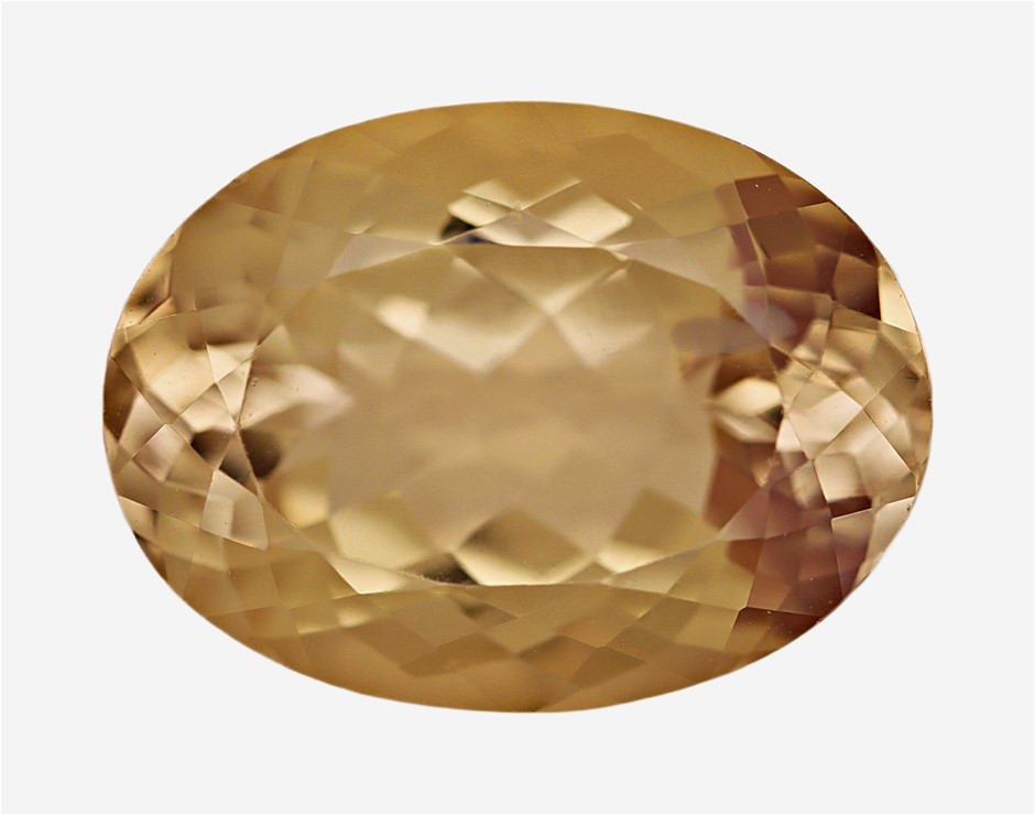 15.47 Carats Yellow Beryl