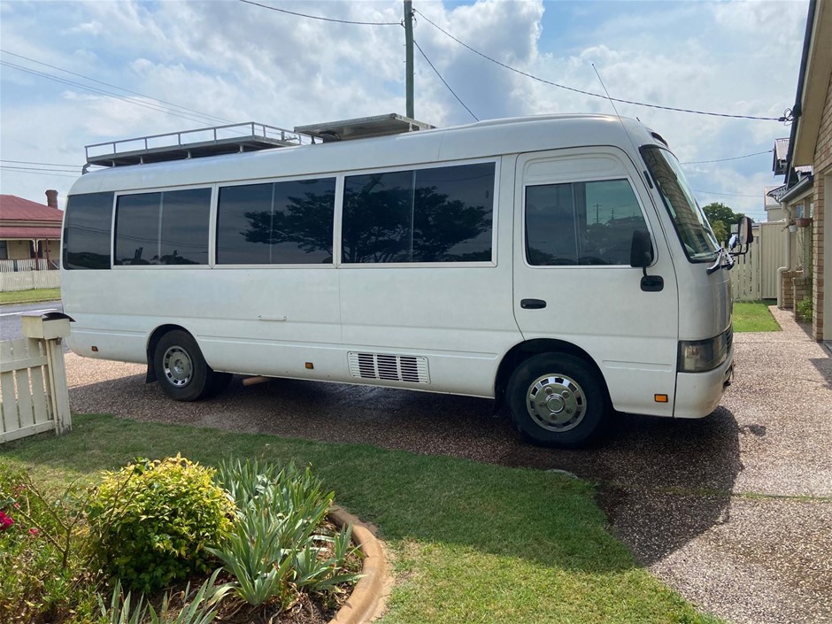 1999 Toyota Coaster Deluxe LWB Bus 