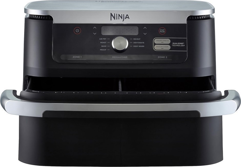 NINJA Foodi FlexDrawer Air Fryer, Dual Zone with Removable Divider, Large 1