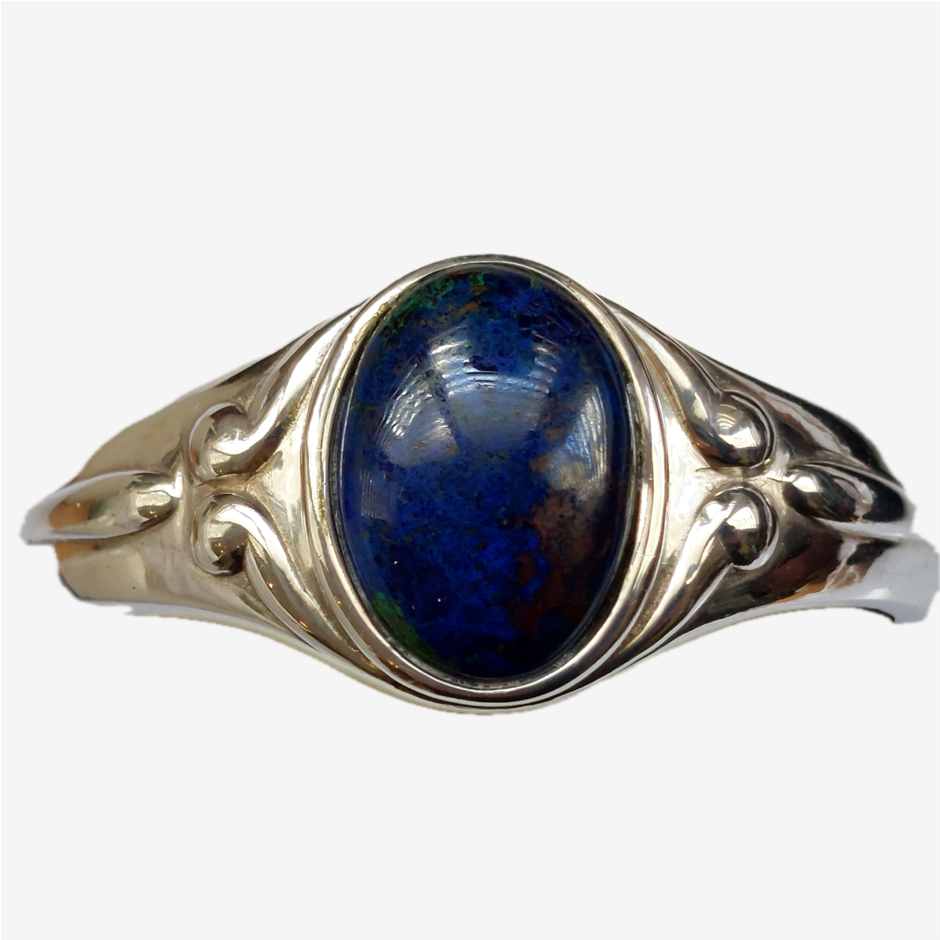 S/Silver 13x18mm Lapis