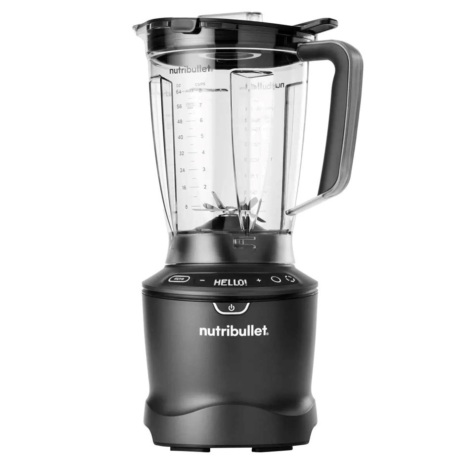 NUTRIBULLET SmartSense Blender 1500W, Black, Model NBF07600.