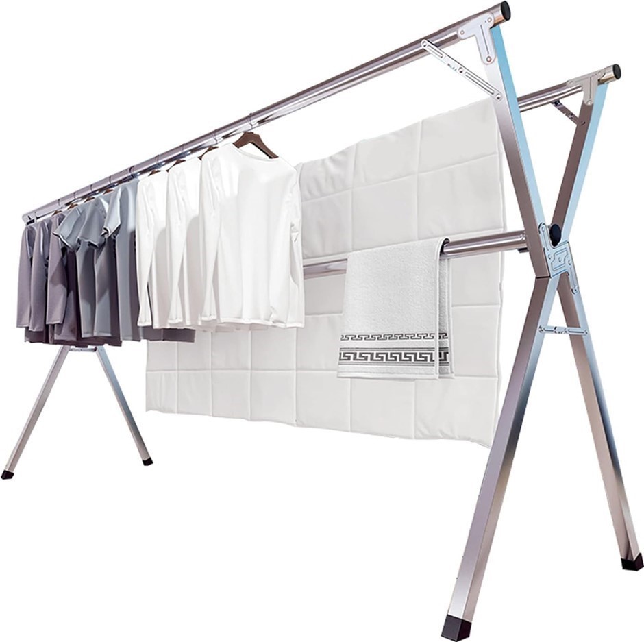 JAUREE 2.4 Meters Clothes Drying Rack, Drying Rack Clothing.