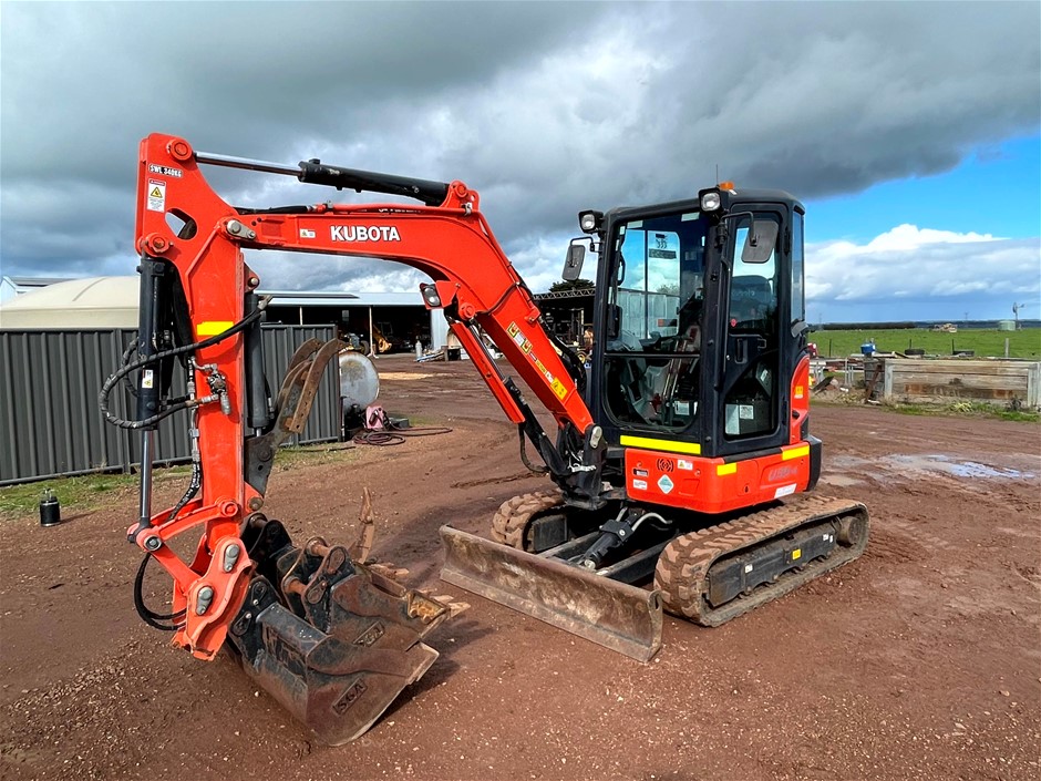 2018 Kubota U35-4 Mini Excavator