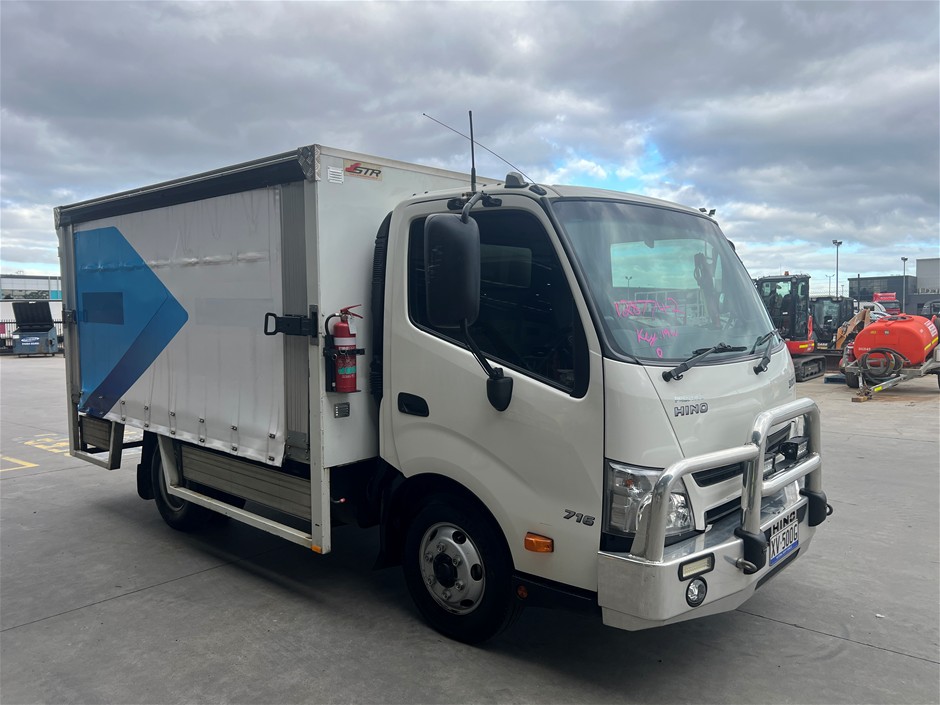 2020 Hino 300 4 x 2 Curtainsider Rigid Truck