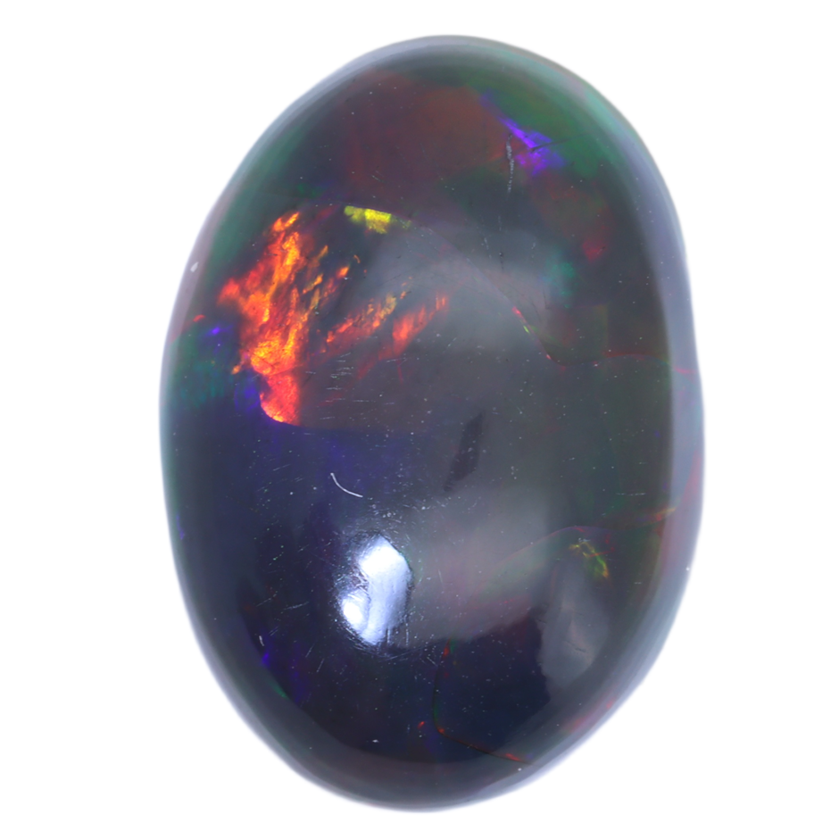 8.52 Carats Black - Color Play Opal