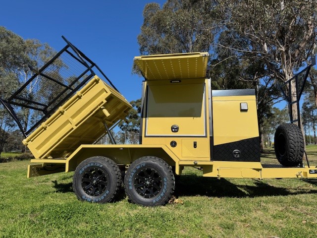 2025 Heavy Duty Tradie Tipper Trailer - Sandy (Unused)