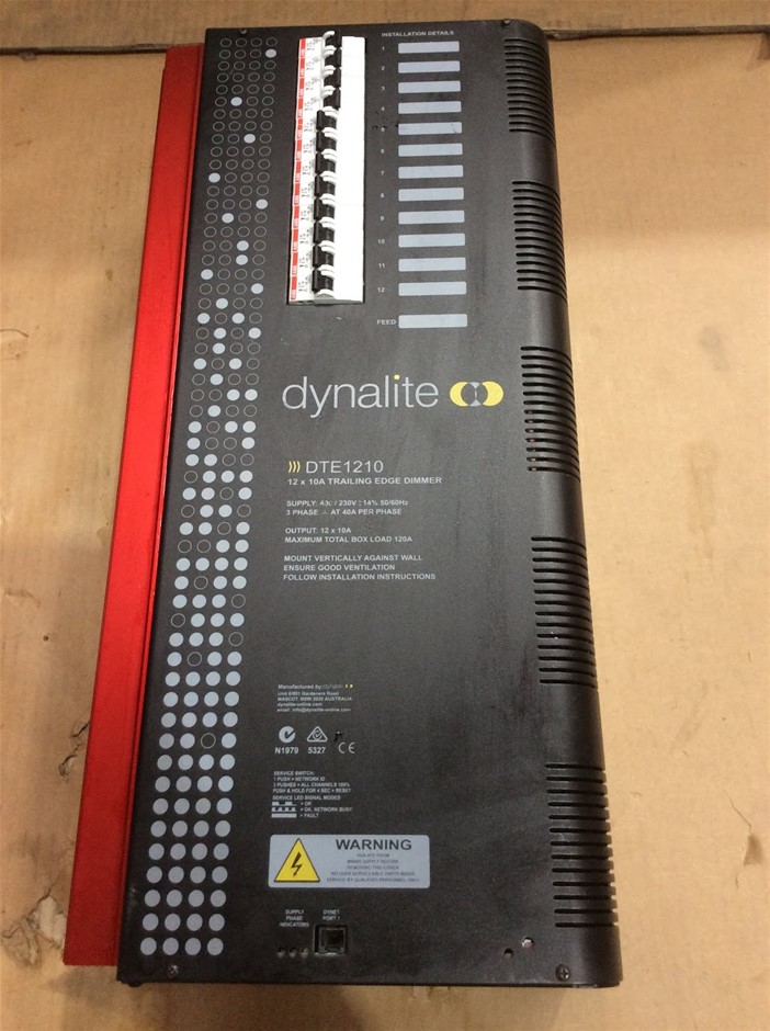 Philips Dynalite DTE1210 Dimmer Auction (0027-2572311) | Grays Australia