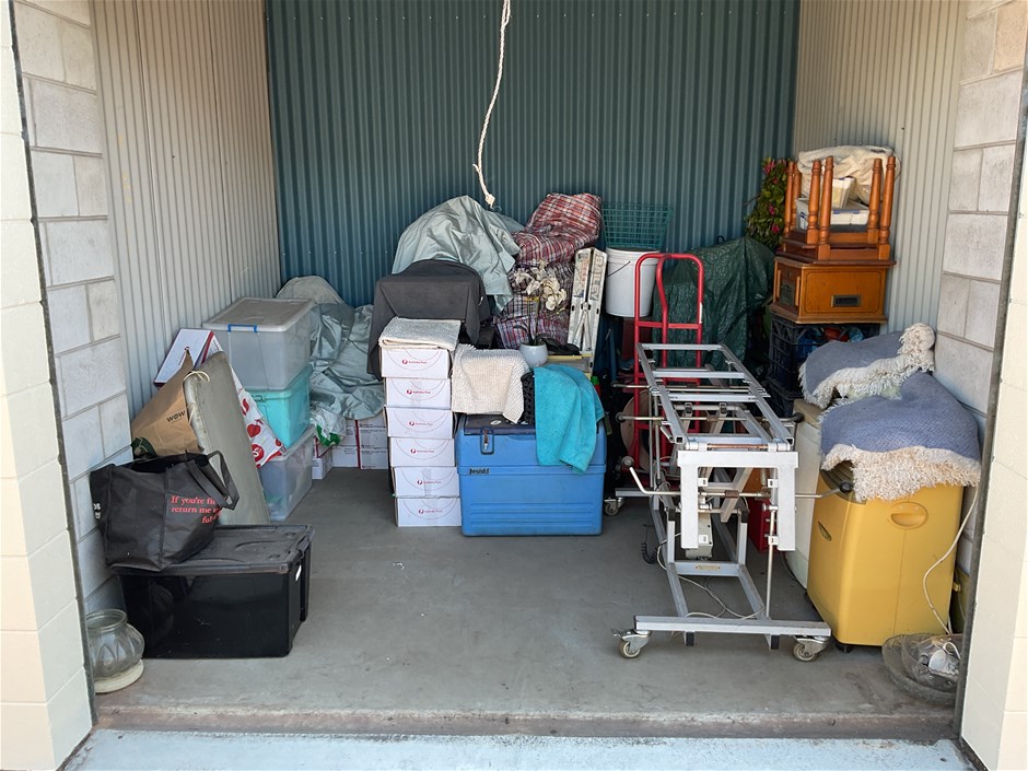 Unreserved Contents of Unpaid Storage Unit