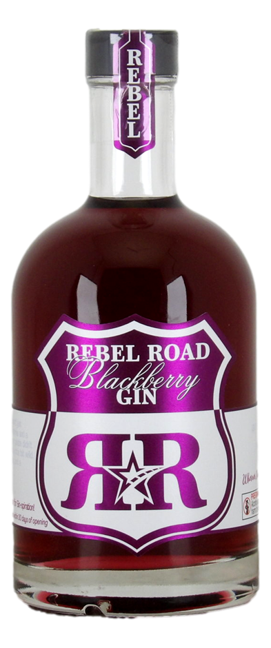 Rebel Road Blackberry Gin @ 38% ABV (6x 500mL), Victoria