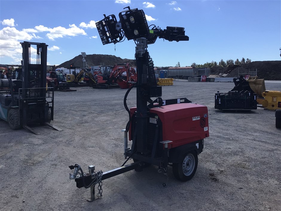 <p>2018 CPLTV15LED Single Light Tower Trailer</p>