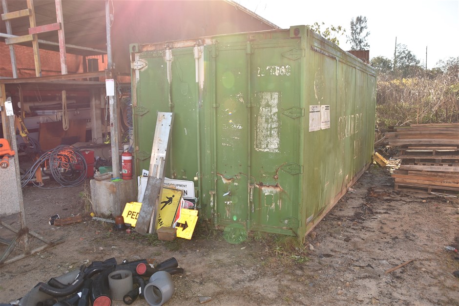 20' Shipping Container Auction (0004-5060839) | Grays Australia