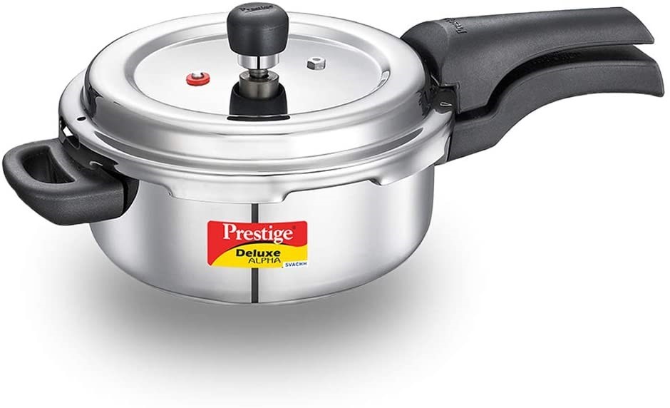 PRESTIGE Pressure Cooker, 3L Capacity, Stainless Steel, Silver, Model: PRAS