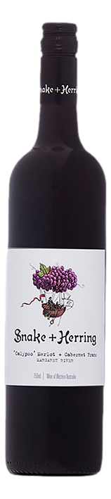 Snake + Herring Calypso Cabernet Franc + Merlot 2022 (6x 750mL) WA
