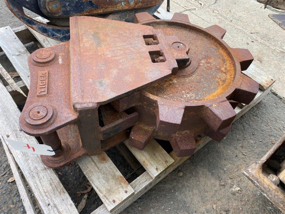 Tiger Compaction Wheel Attachment
