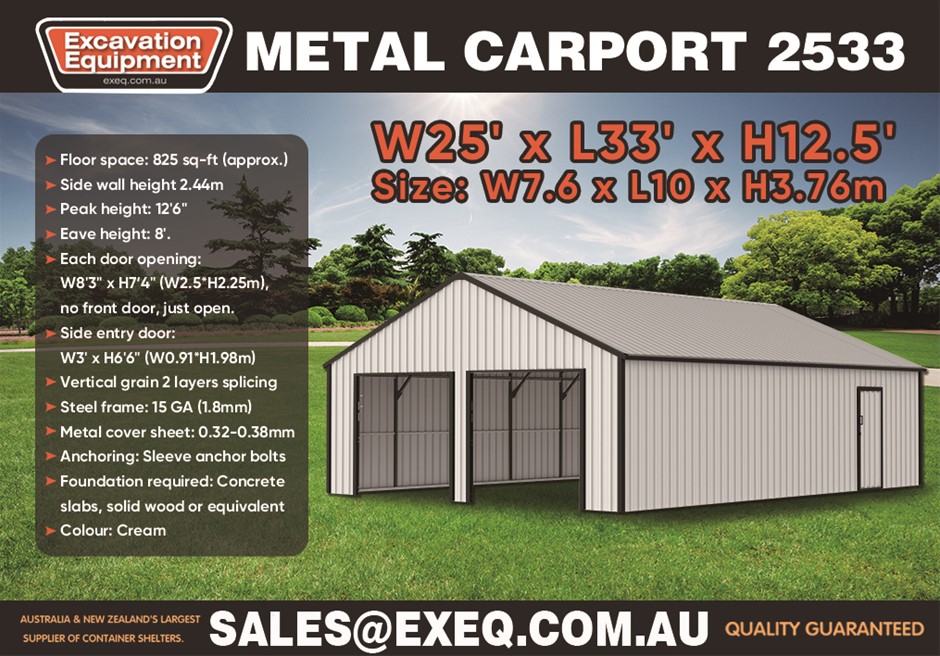 Carports - Shepparton (Unused)
