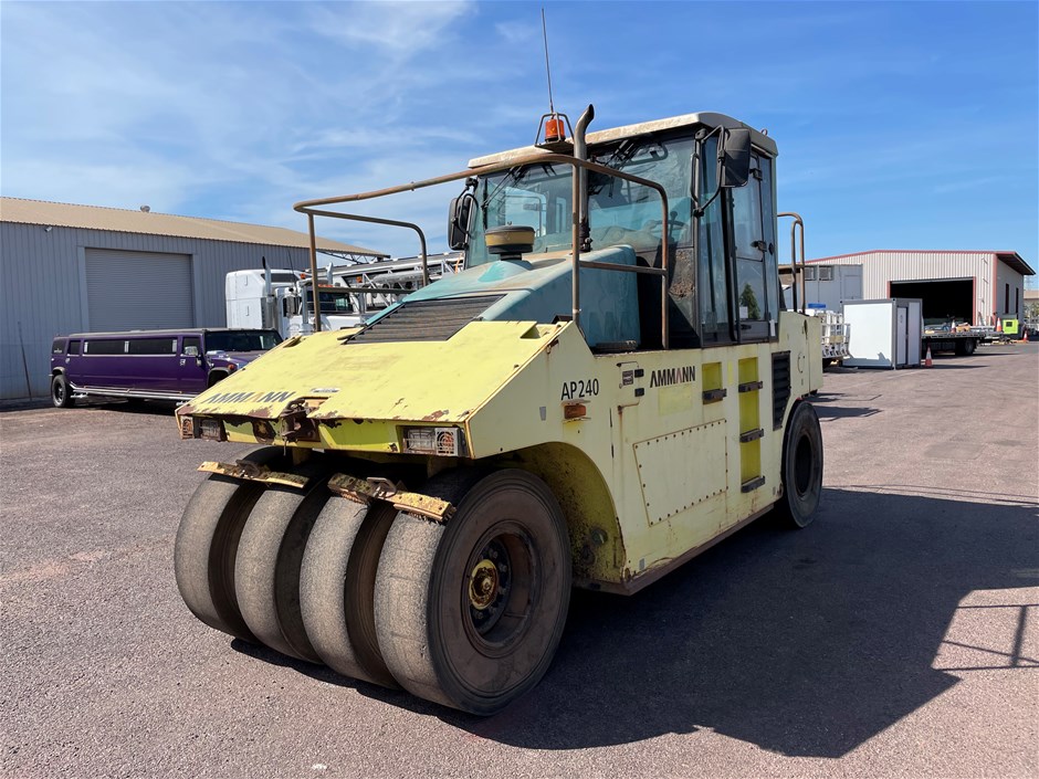 <p>Ammann AP240 Multi Wheel Roller</p>