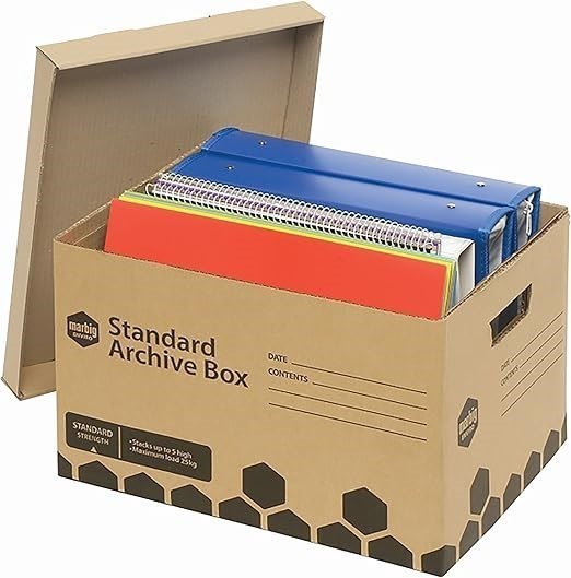 MARBIG(R) 80020F/5 Enivro Standard Archive Box Pack 5