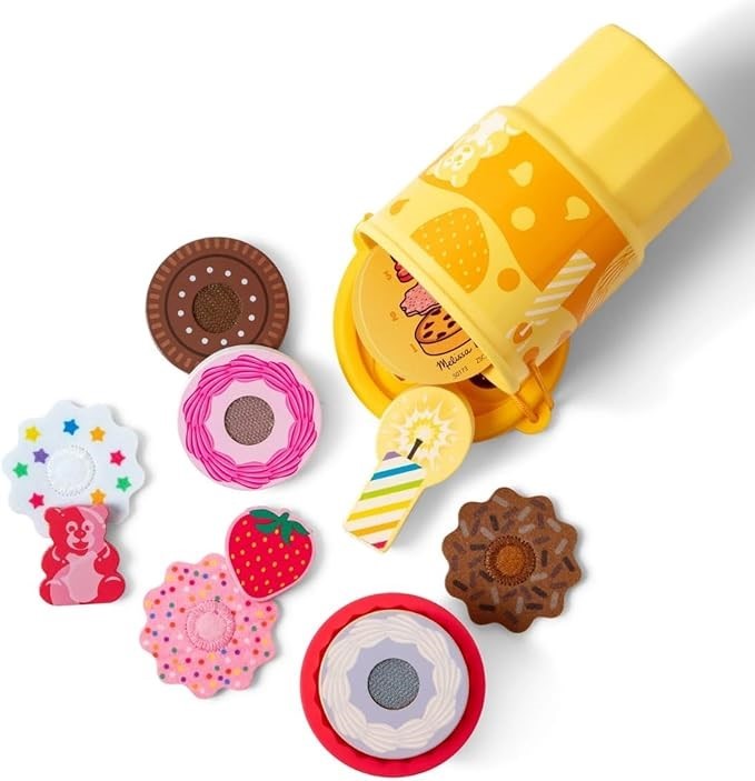 2 X MELISSA & DOUG Play to Go Cake and Cookies Play Set