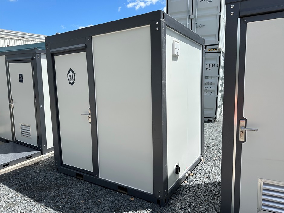 Square Shower and Toilet Block