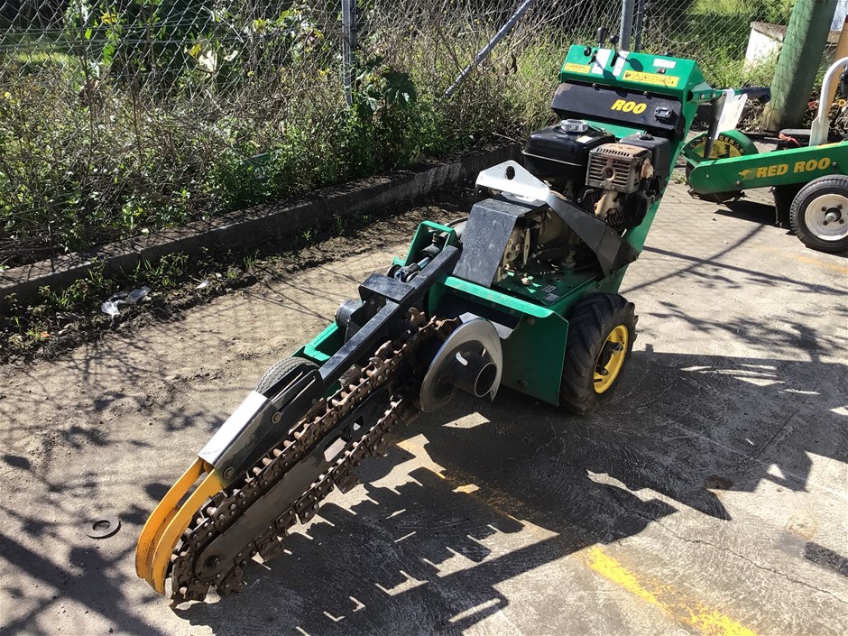 Red Roo Petrol Trencher Auction (0035-5061225) | Grays Australia