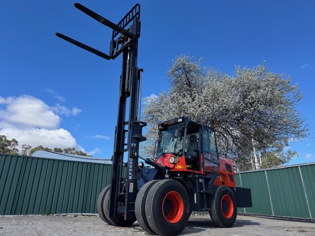 KOBOLT 5T Forklift 4X4 Diesel 4.5m Lift Model: KF5000 (2025 - Unused)
