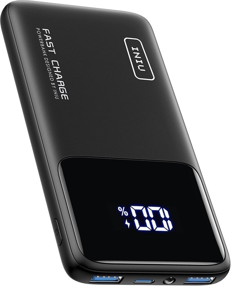 INIU 22.5W Power Bank, 10000mAh Slim USB C Portable Charger Fast Charging P