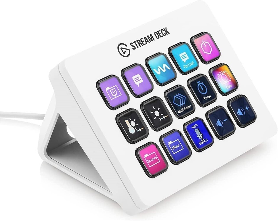 ELGATO Stream Deck MK.2 – Studio Controller, 15 Macro Keys. Buyers Note -