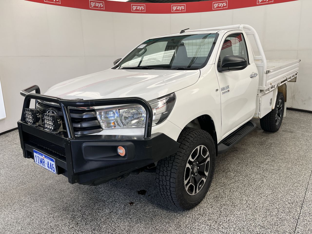 2016 Toyota Hilux SR (4x4) GUN126R Turbo Diesel Manual Cab Chassis