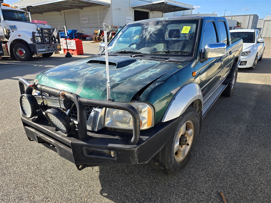 2008 Nissan Navara ST-R (4x4) D22 Turbo Diesel Manual Dual Cab